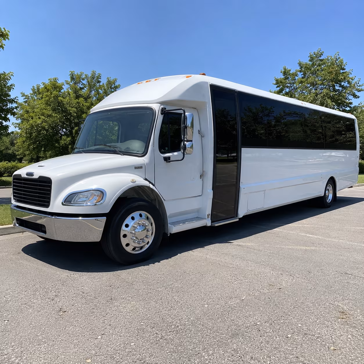 concert bus rentals for groups arriving from the suburbs and surrounding areas