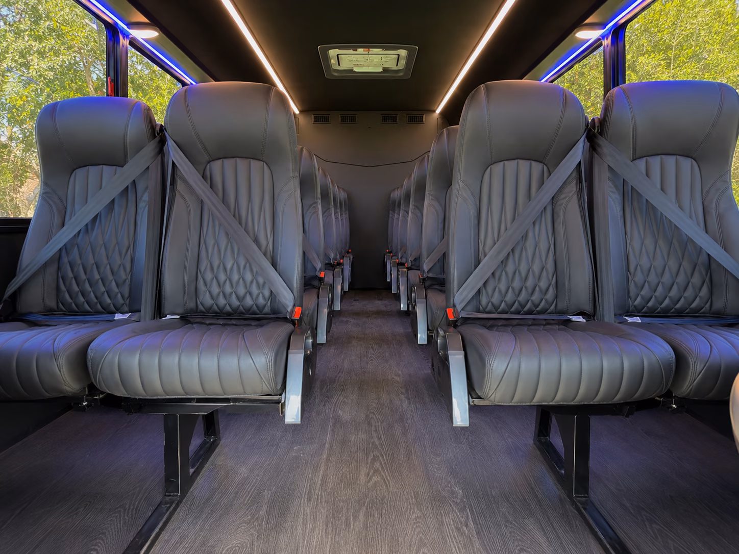 group transportation buses for college sports in the twin cities