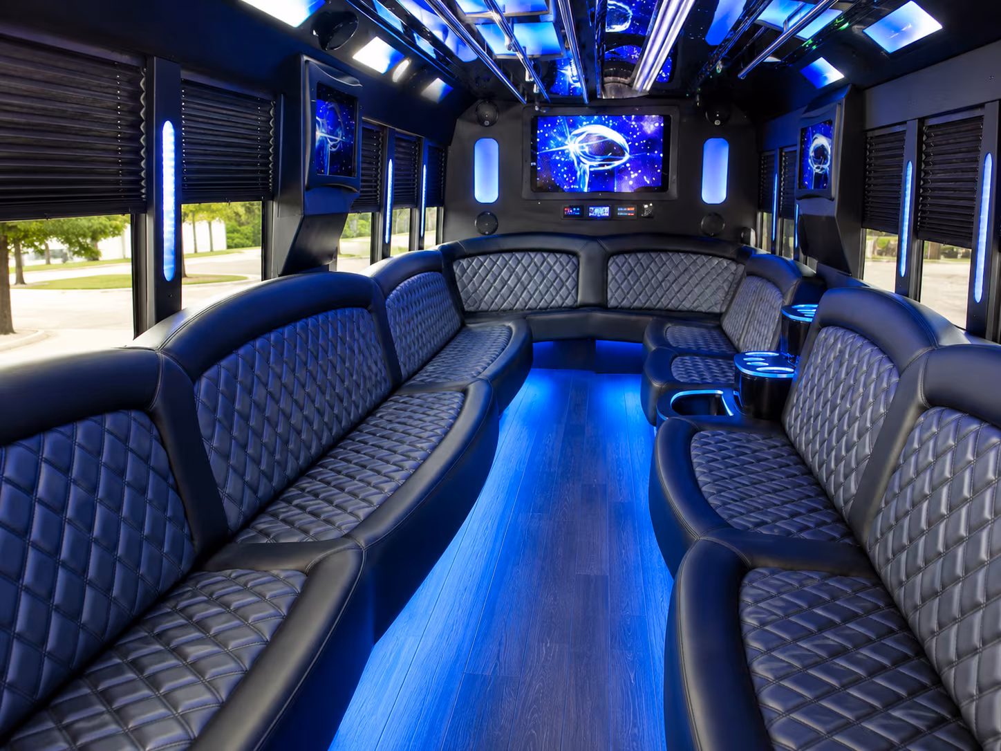 party buses to palace theatre and fitzgerald theater shows