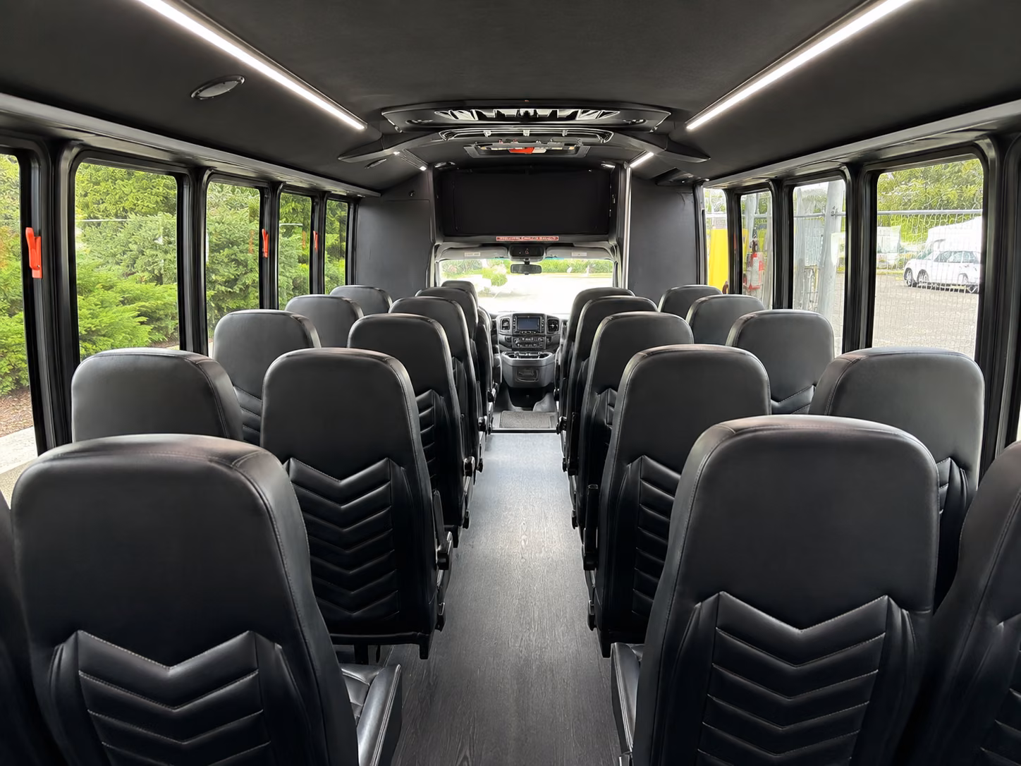 st paul 15 passenger minibus interior