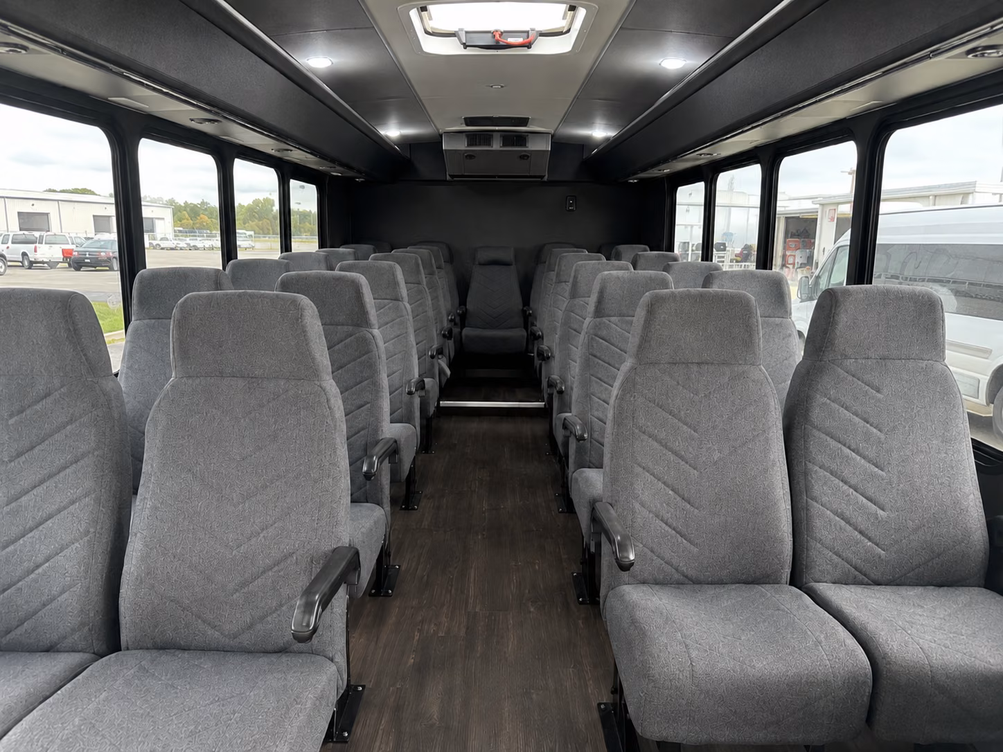 st paul 18 passenger minibus interior