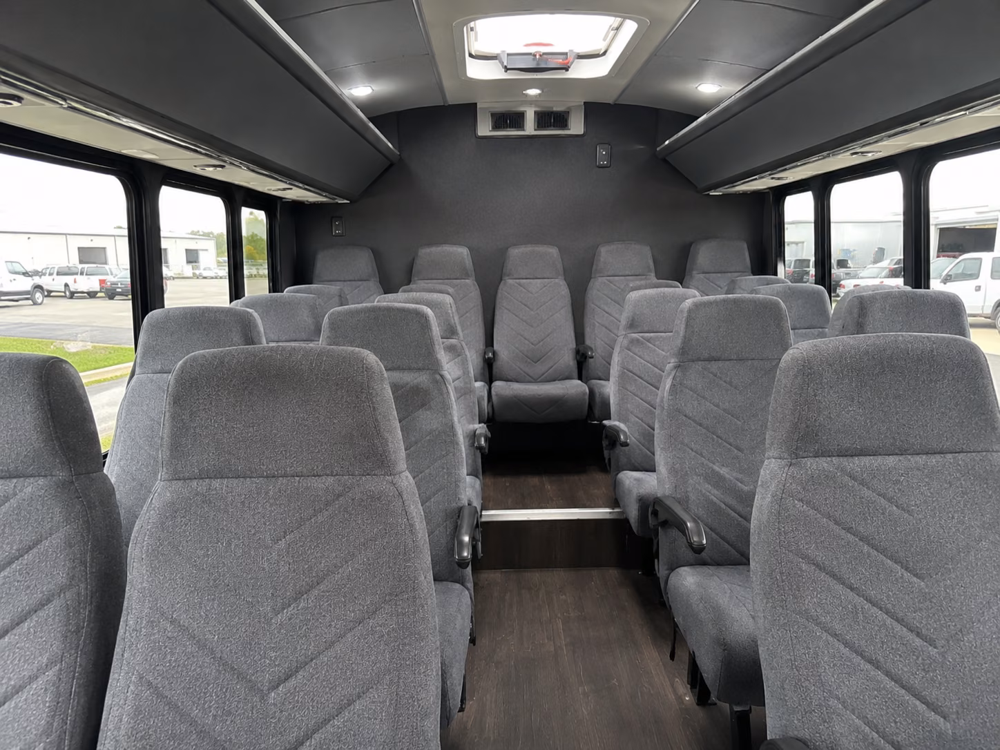 st paul 20 passenger minibus interior