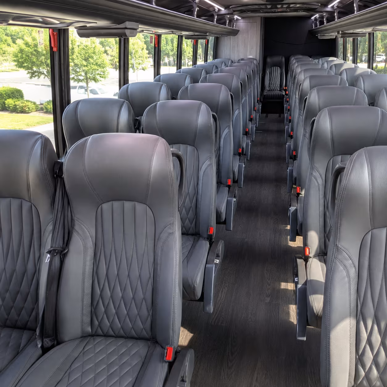 st paul 25 passenger minibus interior