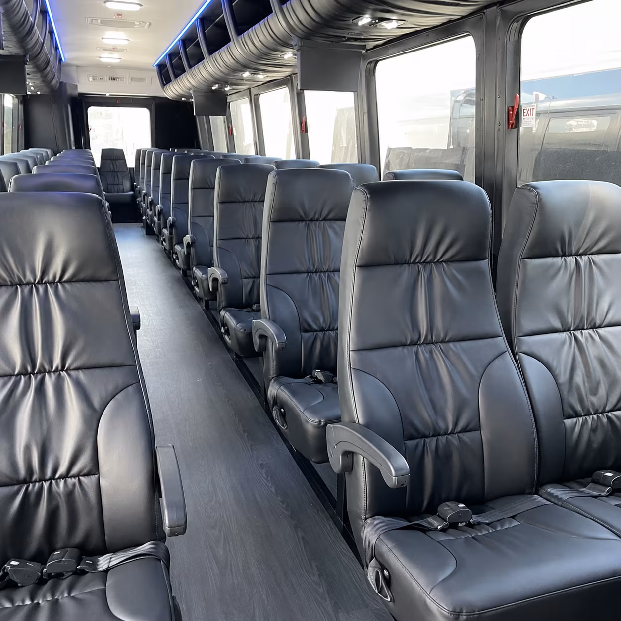 st paul 30 passenger minibus inside