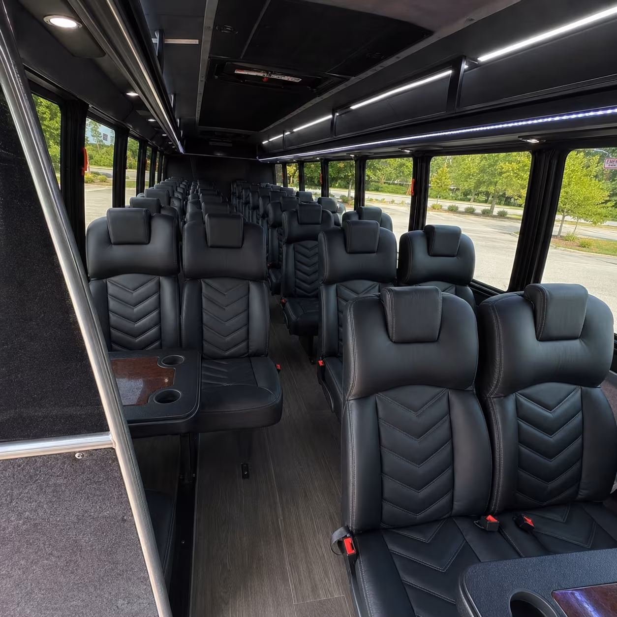 st paul 30 passenger minibus interior