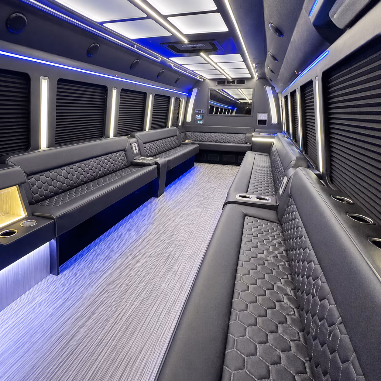 st paul party bus interior