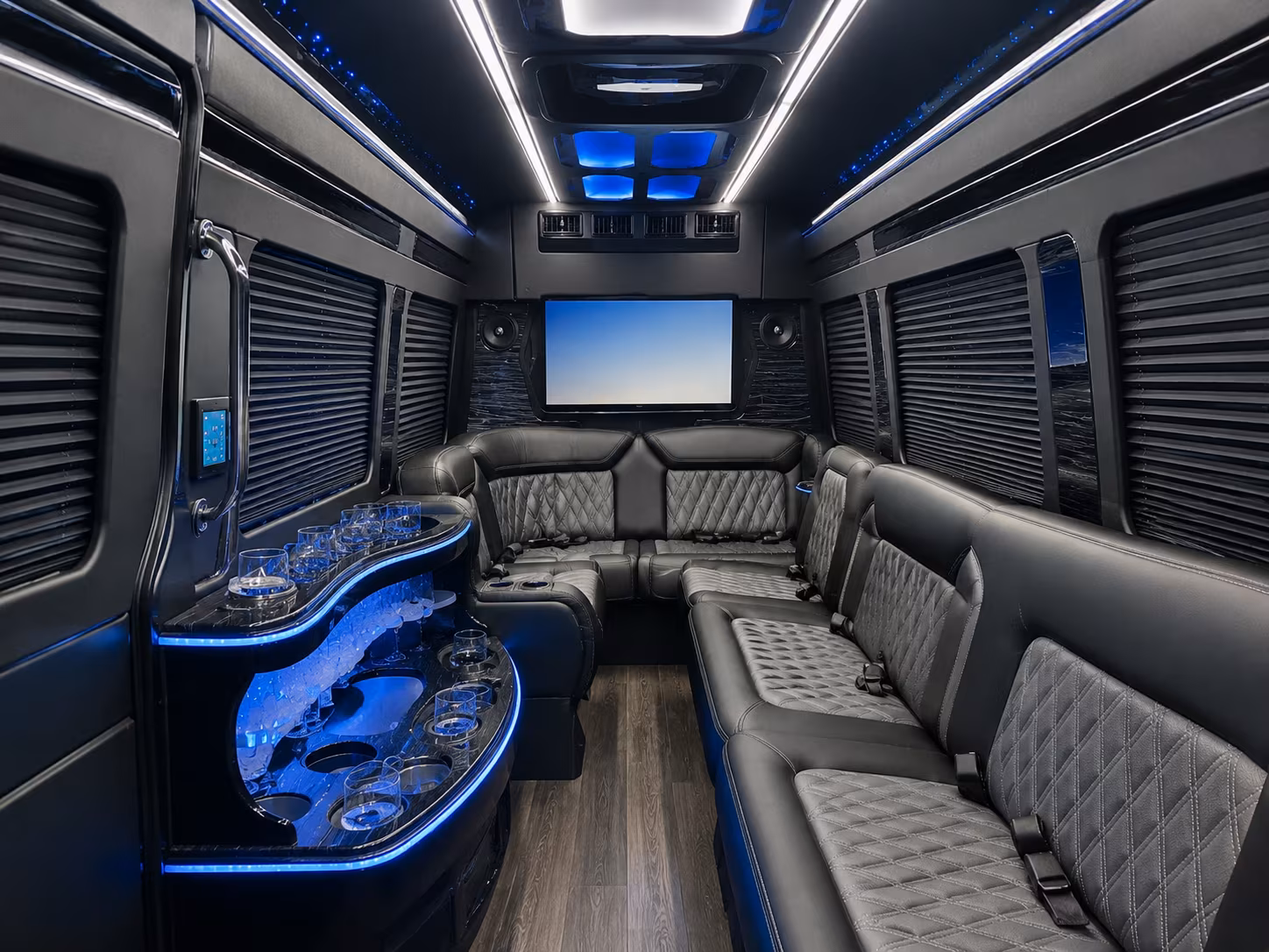 st paul sprinter limousine interior