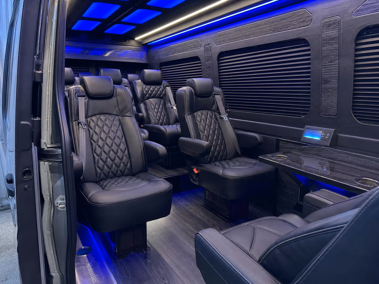 st paul sprinter van with driver interior
