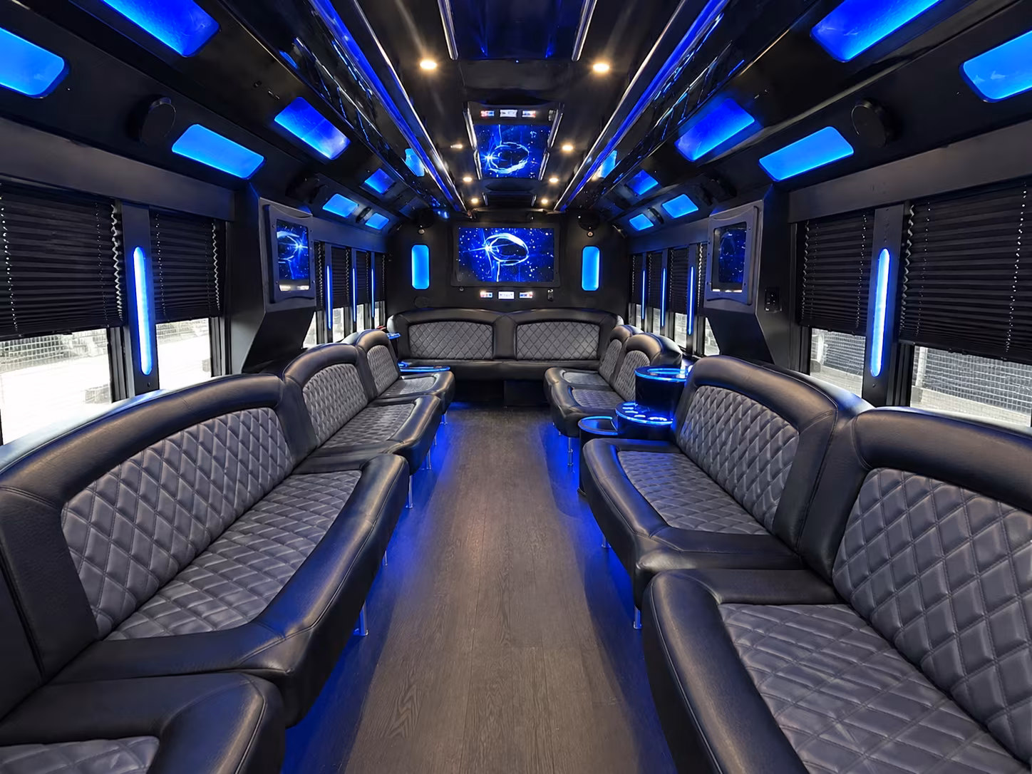 wedding party bus rental